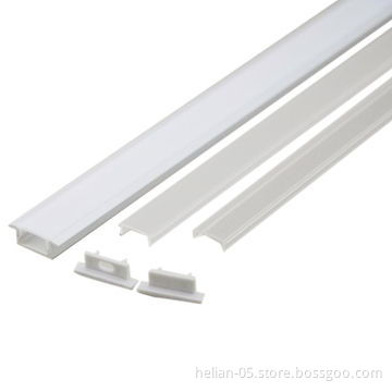 Popular slim profile recessed extrusion for LED strip light